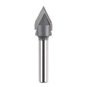 SpeTool 60° V Groove CNC Router Bit 1/2
