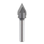 SpeTool 60° V Groove CNC Router Bit 1/2