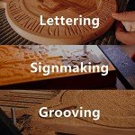 90° V Groove and Round Nose Router Bit Set