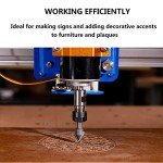 SpeTool 60° V Groove CNC Router Bit 1/2