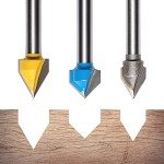 Genmitsu V Grooving Router Bit Set - 60° & 90°