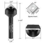 BINSTAK 90° V Groove Router Bit 1/4" Shank