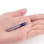 60 Degree V Groove Router Bit with 1/4 Inch Shank