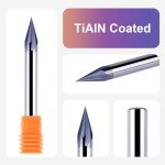 SpeTool 30° V Groove Router Bit 1/4" Shank