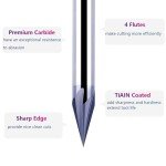SpeTool 30° V Groove Router Bit 1/4" Shank