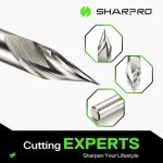SHARPRO 30° V Groove Router Bit 1/4 Inch
