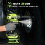 Robustrue 1/2" Cordless High Torque Impact Wrench