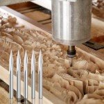 HUHAO 5pcs 20° V Router Bits for Engraving