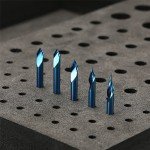 Genmitsu 5-Piece V-Groove CNC Router Bits Set