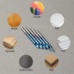 Genmitsu 5-Piece V-Groove CNC Router Bits Set