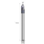 1/8" Carbide V Groove Router Bit - 60 Degree