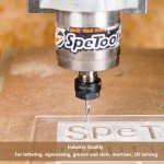 8-Piece Carbide CNC Router Bits Set for Woodworking