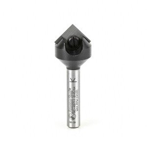 Amana Tool V Groove Insert Carbide Router Bit