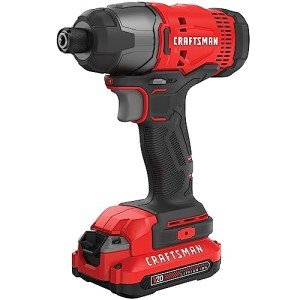CRAFTSMAN V20 Cordless 1/4" Impact Driver Kit