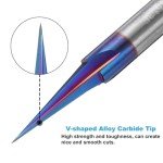 15° V Groove Router Bits for CNC Carving