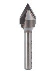 Whiteside 60-Degree V-Groove Router Bit 1/2
