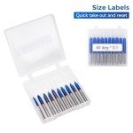 LUNYEE 60° CNC Router Bits Set for Engraving