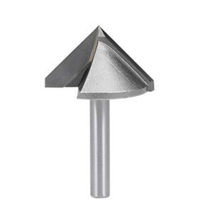 90° V-Groove Router Bit, 32mm Dia, 6mm Shank