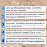 90° V-Groove Router Bit, 32mm Dia, 6mm Shank