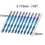 Genmitsu 10-Piece Nano Blue Ball Nose Bits Set