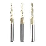 SpeTool Carbide Ball Nose Router Bit Set