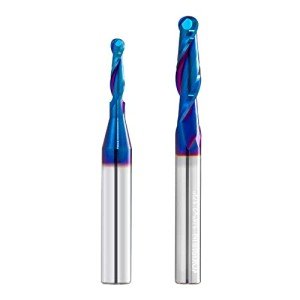 2 PCS Carbide Ball Nose CNC Router Bits