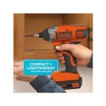 BLACK+DECKER 20V MAX Cordless Impact Driver Kit