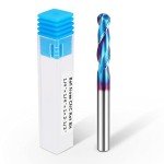 HQMaster 1/4" Ball Nose CNC Router Bits