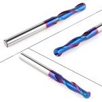 Carbide Ball Nose CNC Router Bit, 1/4" Shank