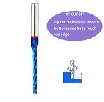 Ruhitools 1/8" Ball Nose CNC Router Bits