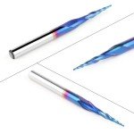 5-Piece Tapered Ball Nose Router Bit Set