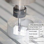 5PCS Ball Nose CNC Router Bits Set
