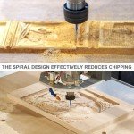 5-Piece Tapered Ball Nose Router Bit Set