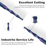 Spiral Tapered Ball Nose Router Bit for CNC