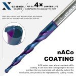 Spiral Tapered Ball Nose Router Bit for CNC