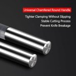 Tapered Ball Nose CNC Cutter Bit Set - 4 Pcs