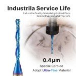 Up Cut Ball Nose Router Bit for CNC 1/8