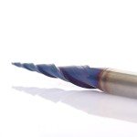 CNC Tapered Ball Nose Spiral Router Bit 1.0mm