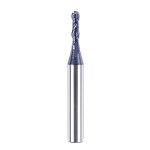 SpeTool 5PCS 1/8" Ball Nose End Mill Set