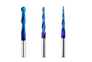 Tapered Ball Nose Router Bits Set – 3PCS