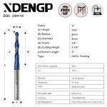 Spiral Tapered Ball Nose Router Bit for CNC