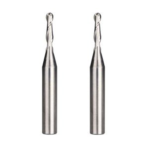 DashHound 2PCS Solid Carbide Ball Nose Bits