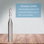 DashHound 2PCS Solid Carbide Ball Nose Bits