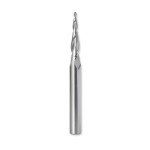 1/16" Tapered Ball Nose Router Bit - Solid Carbide