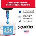 Amana Tool Solid Carbide Up-Cut Spiral Router Bit