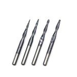 OscarBide 4-Piece Tapered Ball Nose CNC Router Bits