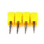 OscarBide 4-Piece Tapered Ball Nose CNC Router Bits