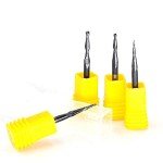 OscarBide 4-Piece Tapered Ball Nose CNC Router Bits