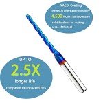 DashHound 3-Flute Carbide Ball Nose CNC Bits