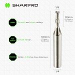 Upcut Spiral Router Bit - 1/4" Shank, 1/8" Cut